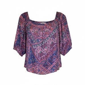 NWT‎ ba&sh Women's Fenji Floral Printed Blouse